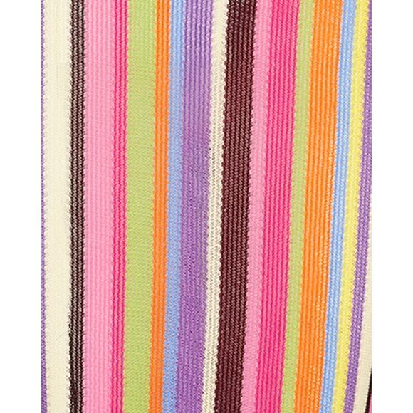 NEW Steve Madden Multicolor Rainbow Striped Sleeveless Halter Maxi Dress Sz S - Picture 10 of 11